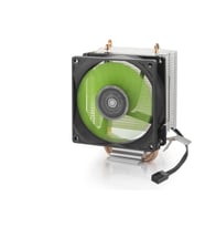 Cpu İşlemci Soğutucu 2 Bakır Borulu - Siyah ND2607