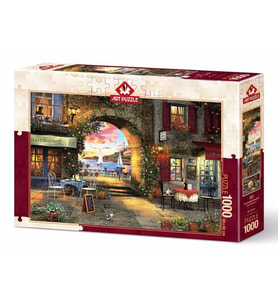 Art Puzzle Sahil Restauranı 1000 Parça Puzzle