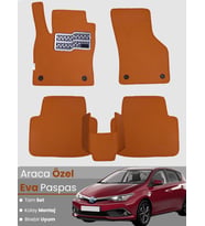 TOYOTA AURİS (2015-2020) Uyumlu EVA Paspas Tam Set–Oto Paspas,Araca Özel,Kolay Montaj