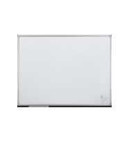 Beyaz Metal Çerçeveli 45x60 Duvara Monte Manyetik Yazı Tahtası