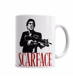 Scarface Kupa Bardak Porselen