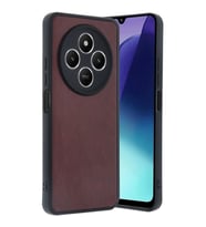 Xiaomi Redmi 14c Kılıf Aras Deri Kapak - Bordo