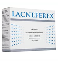 Lacneferex 60 Kapsül Laktoferrin Vitaminler Ve Mineral Içeren Takviye Edici Gıda