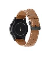 Lexroo Gear S3 22mm KRD-29 Deri Kordon - Kahverengi