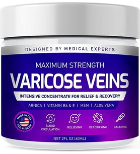 Maximum Strength Varicose Veins Krem 100 ml 1 Adt