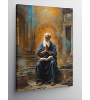 Kanvas Tablo Dua Eden Yaşlı Adam