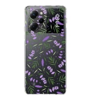 PrintiFy Poco X5 Pro 5G ile Uyumlu Water Color 3  Kamera Korumalı Şeffaf  Kılıf