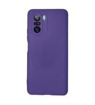 Xiaomi Poco F3 Kılıf Nano İçi Kadife Silikon - Mor