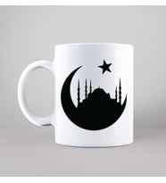Ay Yıldız Cami Tasarımlı Kupa