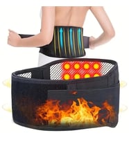 Bel Fitigi Hastalarina Uyumlu Bel Isitici Kaynaslastirici Turmalin Isitici Unisex Korse Konforlu