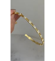 Çiçek Bilezik 925 Ayar (Gold)