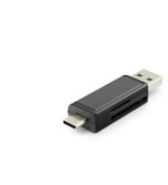Card Reader Usb + Type-C Mıcro Sd Siyah HDX7026