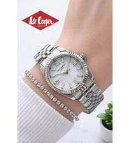 Lee Cooper Çelik Kordonlu 3 Atm Suya Dayanıklı 2 Yıl Garantili Kadın Kol Saati BFF.08303.320