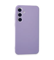Samsung Galaxy A55 5g Kılıf Nano İçi Kadife Silikon - Lila