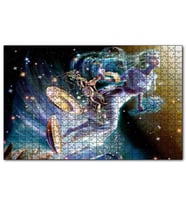 Cakapuzzle Perisi Terazi Burcu Görseli Puzzle Yapboz MDF (Ahşap) (120 Parça)