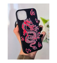 Iphone 13/14 Uyumlu İçi Kadife Baskılı Lansman Kılıf