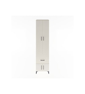 Hyperion Dolap 5 Raflı Tek Çekmeceli 4 Kapaklı 60x44x243 Aytaşı-Aytaşı