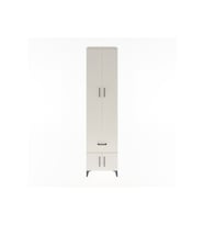 Hyperion Dolap 5 Raflı Tek Çekmeceli 4 Kapaklı 60x44x243 Aytaşı-Aytaşı