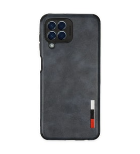 Samsung Galaxy M33 Kılıf Loop Deri Silikon - Lacivert