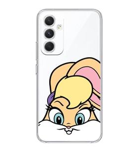 Samsung Galaxy A25 Uyumlu Lola Bunny Desenli Şeffaf Telefon Kılıfı