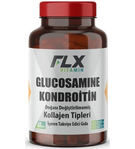 Flx Glukozamin Chondroitin Msm Vitamin D Collagen 60 Tablet