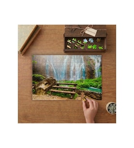 Akarsu - Doğa - Manzara Tasarımı 240 parça Ahşap Puzzle Ahşap Kutuda MP04228
