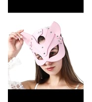 Fantezia Night Fantezi Deri Pembe Kedi Maskesi TG275372