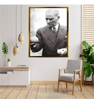 ÇERÇEVELİ ATATÜRK TABLO S587
