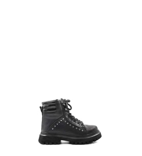 Hakiki Deri Unisex Çocuk Klasik Bot 612SFA1589-1 (Siyah)
