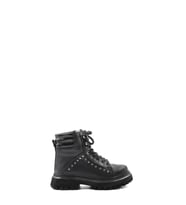 Hakiki Deri Unisex Çocuk Klasik Bot 612SFA1589-1 (Siyah)