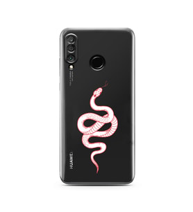 Huawei P30 Lite Uyumlu Baskılı Yumuşak Silikon Şeffaf Telefon Kılıfı