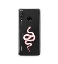 Huawei P30 Lite Uyumlu Baskılı Yumuşak Silikon Şeffaf Telefon Kılıfı