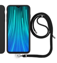 Xiaomi Redmi Note 8 Pro İp Askılı Silikon Kılıf Siyah