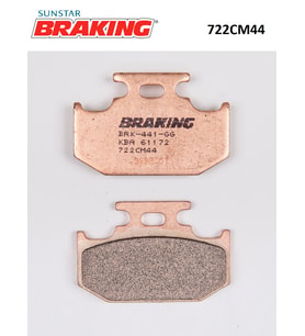 SİNTERLİ ARKA FREN BALATASI / YAMAHA / XSR / 125cc / ARKA  / 2016-2017-2018-2019