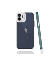 Apple iPhone 12 Uyumlu Kılıf Zore Mima Kapak (Koyu Yeşil)