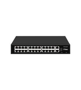 T.TEC 26300PG 24PORT 10/100 BASE-T POE/POE+ PORT / 2PORT 10/100/1000  300W POE