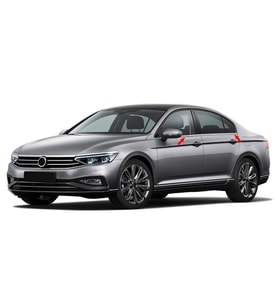 VW Passat B8.5 Krom Cam Çıtası 4 Parça 2019-2023