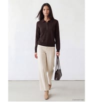 LCW Modest Bej Regular Fit Kadın Pantolon
