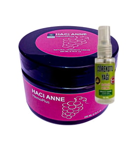 Hemoplus Hacı Anne Bakım Kremi 200 ml + Çörek Otu Yağı 30 ml