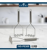 IVORY METAL SAPLI PATATES EZİCİ