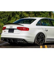 Audi A4 S4 Style Spoiler 2012 - 2016 Piona Black Spoyler( abs,taiwan)