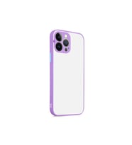 Apple iPhone 13 Pro Uyumlu Kılıf Zore Hux Kapak (Lila)