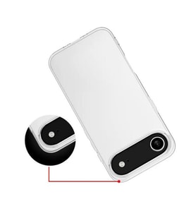 Iphone 17 AIR Uyumlu Şeffaf Kılıf Silikon Ve Esnek
