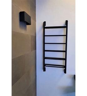 6 Katlı Duvara Monte Metal Şarap Rafı