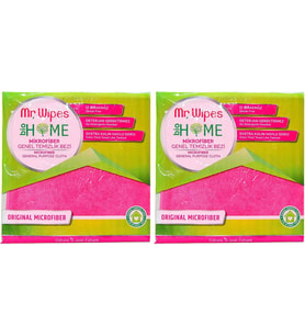 Mr.Wipes Genel Temizlik Bezi (40 x 40 cm) (2 paketi)