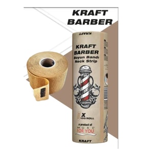 More For You Kraft Barber Boyun Bandı 5'li Paket (100 Adet)