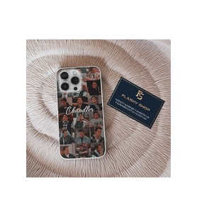 Oppo Reno 4 Lite Uyumlu Friends Dizisi Charles Bing Kolaj Tasarımlı Şeffaf Kılıf