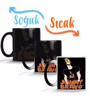 Johnny Bravo 03 Sihirli Kupa Bardak Porselen