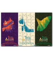Cakapuzzle Zamanın Zelda Ocarina Efsanesi Afişi Görsel Puzzle Yapboz MDF (Ahşap) (120 Parça)