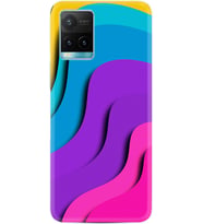 Vivo Y11S Y21S Y20 Y20S Y70 Kılıf Desemli Silikon Renk Cümbüşü 1631